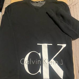 Calvin Klein Monogram Crew Neck Sweatshirt